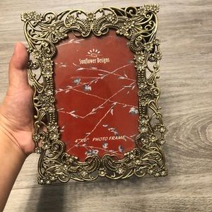 Floral photo frame 4X6